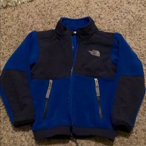 Size 2T royal blue North Face jacket (Denali)